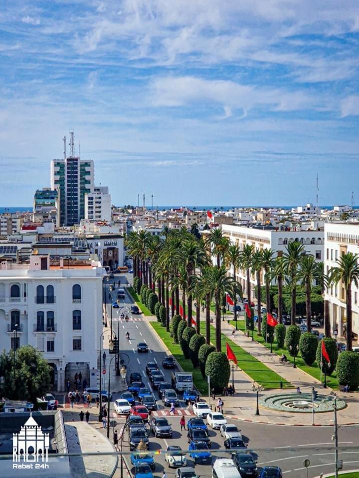 Rabat, Hassan Downtown: Tramway, Sunshine, Privacy Apartment Luaran gambar
