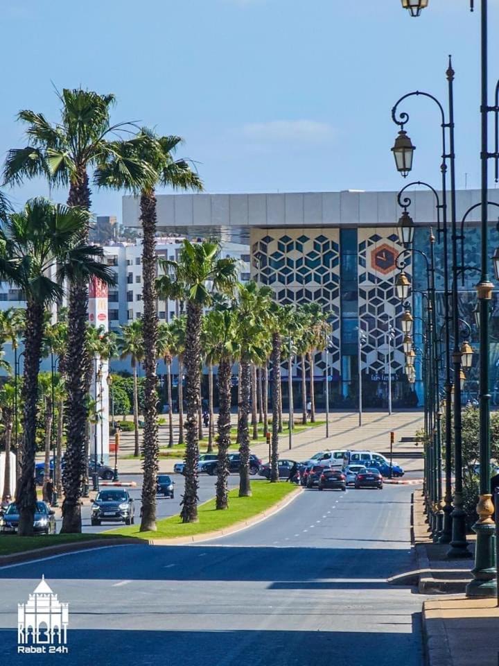 Rabat, Hassan Downtown: Tramway, Sunshine, Privacy Apartment Luaran gambar